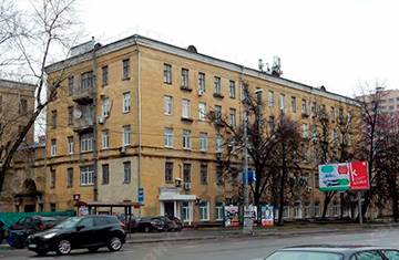 Здание Всероссийского государственного университета юстиции до проведения работ. Фото #1