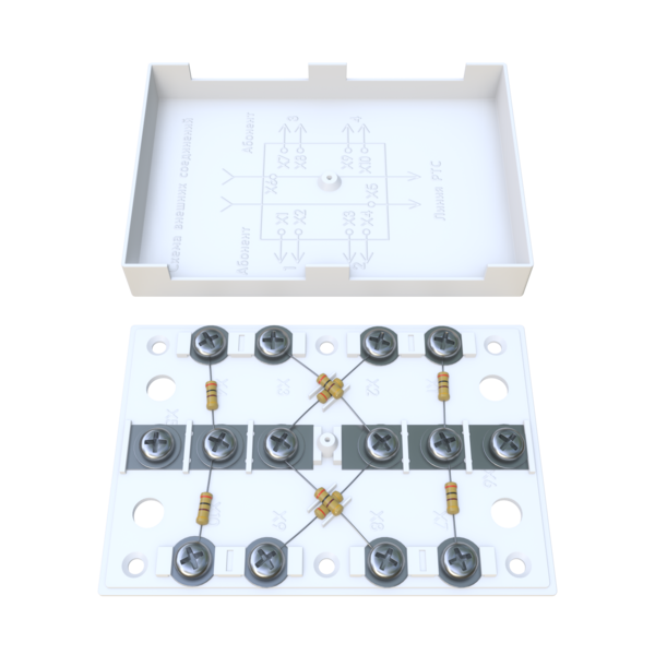 КРА-4 75Ом белая КРА-4 75Ом белая