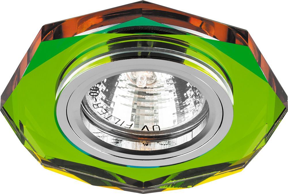 Светильник встраиваемый Feron 8020-2 потолочный MR16 G5.3 мультиколор