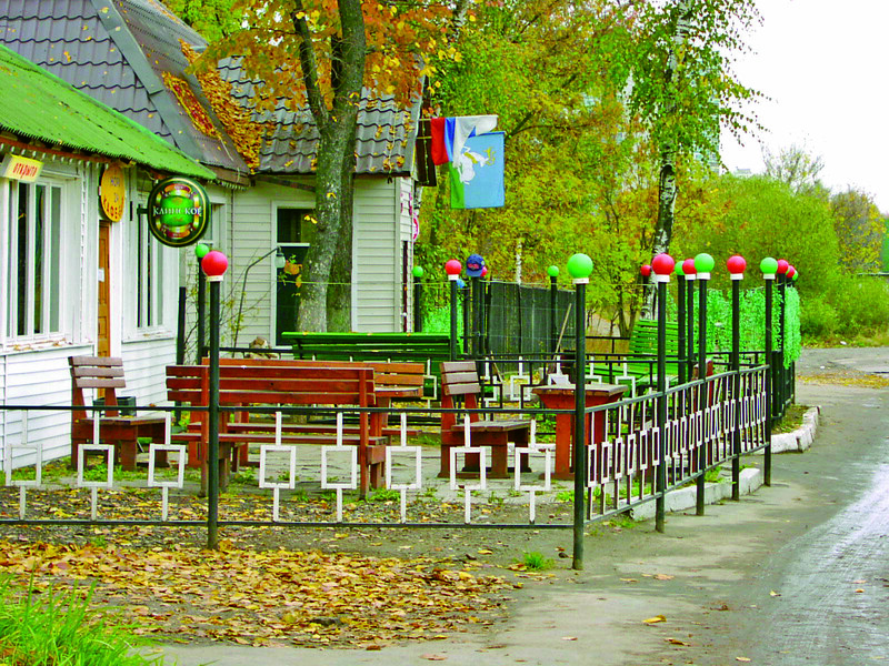 Cадово-парковый светильник ШАР h=2.5м., d=250 мм белый МЭК Электрика