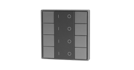 Кнопочная панель 2-х кл. (1 группа), металлическиий корпус, серый DA-SW-G1-PG