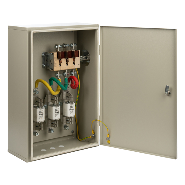 Ящик силовой с рубильником ЯВЗ-1 250А (500х400х170) IP65 Ящик силовой с рубильником ЯВЗ-1 250А (500х400х170) IP65