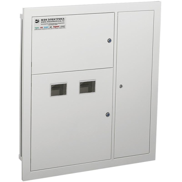 ЩЭ-2-квартирный 1010x950x140 встраиваемый со слаботочныс отсеком ЩЭ-2-квартирный 1010x950x140 встраиваемый со слаботочныс отсеком