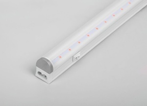 Светодиодный светильник для растений 12W, пластик, IP40, с сетевым и соединительным шнуром в комплекте, AL7000