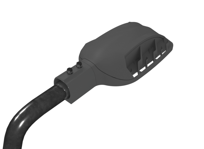 Светильник Street 9M/35/Ш27/5.0K/(L4)/KM/SKX-01/220AC IP66 RAL 7015 консольное крепление LEDEL S9M00