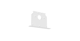 Крышка торц-я гермоввод Universal-Line ширина15мм RAL9005 черный матовый 1шт