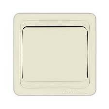 Выключатель 1. скр/п слоновая кость "ВАЛЕРИ"