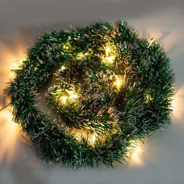 Гирлянда "Мишура зеленая 2м", CL800 Гирлянда "Мишура зеленая 2м", CL800