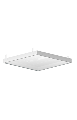 Светодиодный светильник "ВАРТОН" грильято 588*588*50мм 36 ВТ 6500К с планками для подвеса