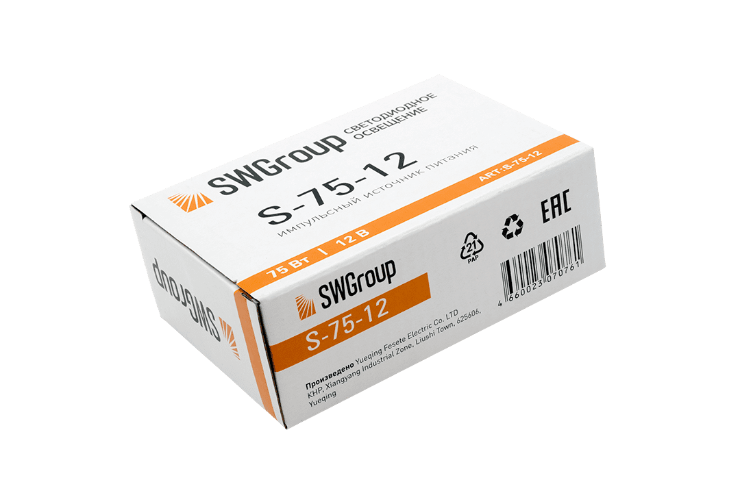 Блок питания S-75-12 Блок питания S-75-12