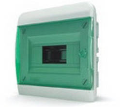 Бокс встраиваемый IP-40 8 модулей проз/зеленый BVZ 40-08-1 Бокс встраиваемый IP-40 8 модулей проз/зеленый BVZ 40-08-1