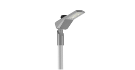 Светильник светодиодный Levante Parking 50Вт кронштейн 48мм 4000К уличный 1..10V NEMA RAL9005 черн. 