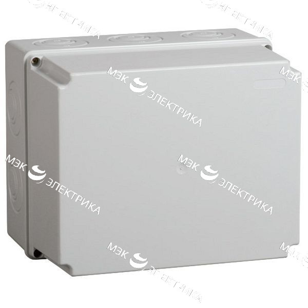 Коробка распаячная ОП 240х195х165 IP55 КМ41274 RAL7035 IEK UKO10-240-195-165-K41-55