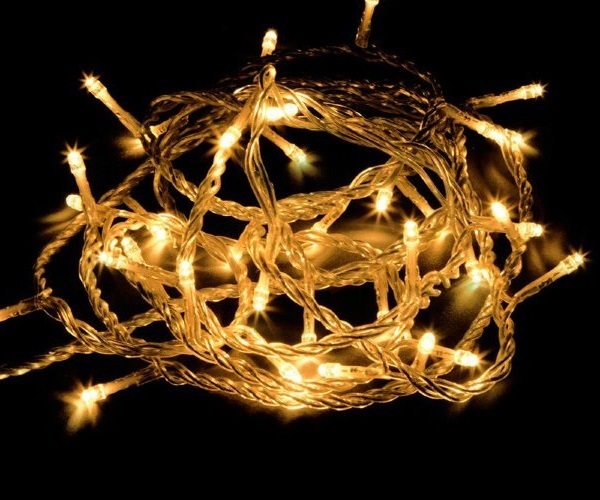 Гирлянда линейная теплая белая 0,9м, CL301