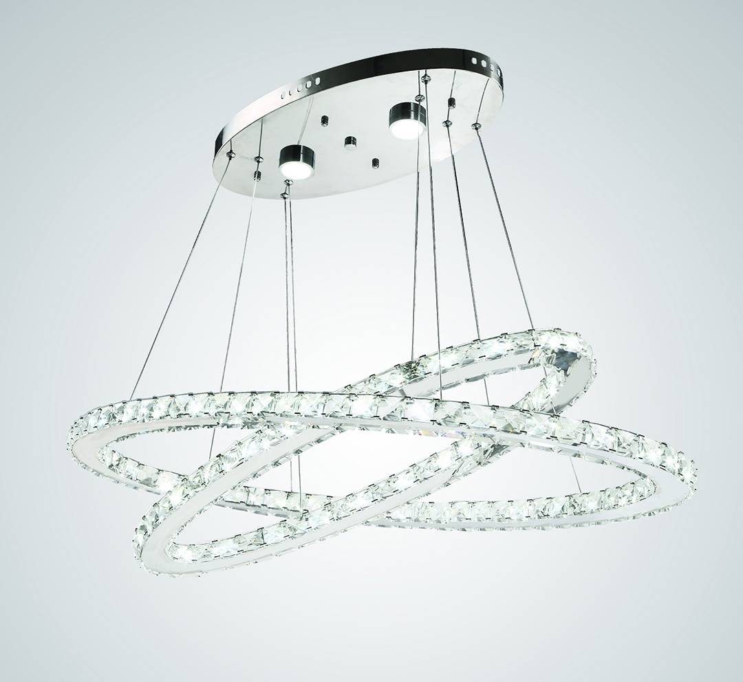 Люстра светодиодная хрустальная