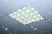 Офисный светодиодный светильник L-OFFICE 25/3025Лм 32Вт 5000K накладной IP40 (корпус серебро)