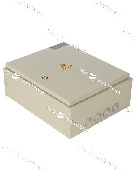 Щит с монтажной панелью ЩМП - 01 МЭК (370х210х140) IP65 (Металлокорпус)
