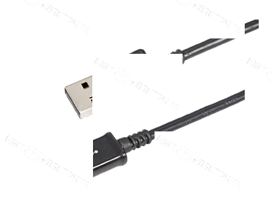 Кабель USB (micro USB) длиный штекер 1М черн. REXANT 18-4268