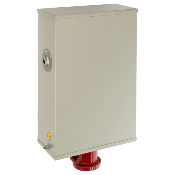 Ящик силовой с рубильником ЯВЗШ-31М-54 У2 с ПН-2 100А (N/PE) 5 штырей (500х300х170) IP65 Ящик силовой с рубильником ЯВЗШ-31М-54 У2 с ПН-2 100А (N/PE) 5 штырей (500х300х170) IP65