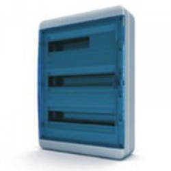 Бокс навесной IP-65 54 модулей прозр/синий BNS 65-54-1 Бокс навесной IP-65 54 модулей прозр/синий BNS 65-54-1