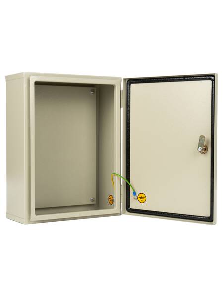 Щит с монтажной панелью ЩМП-А-МЭК (470х350х170) IP65 (Металлокорпус)