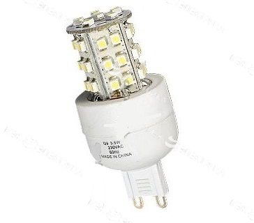 Лампа светодиодная G9- 2W-теплый белый С01/CRN Arlight