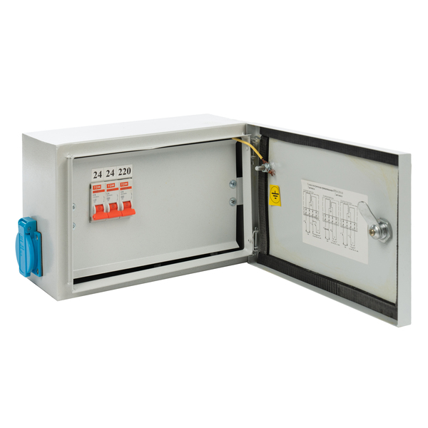 Ящик с понижающим трансформатором ЯТП - 0,25 220/24 IP65 (ОСО) (3 авт) (225x150x125) Ящик с понижающим трансформатором ЯТП - 0,25 220/24 IP65 (ОСО) (3 авт) (225x150x125)