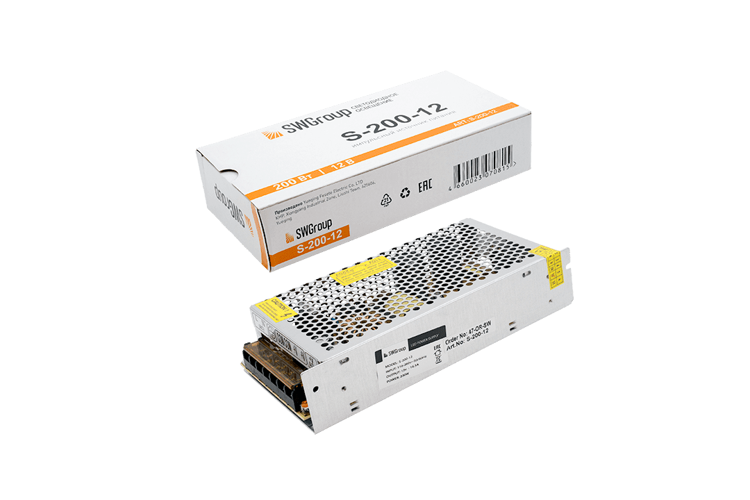 Блок питания S-200-12 Блок питания S-200-12