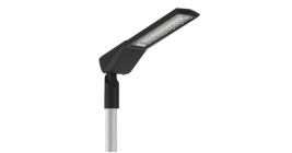 Светодиодный светильник "ВАРТОН" для пешеходных переходов Tornado Crosswalk крепление на консоль 50 Вт 5000К класс защиты IP66 белый RAL9003 муар