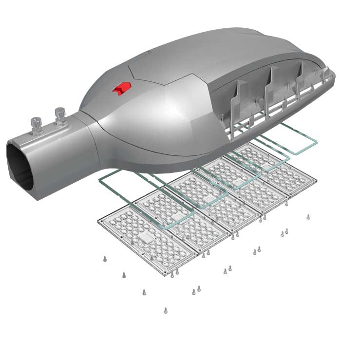Светильник консольный Street X1 Pro 250 Вт 4000К