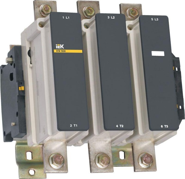 Контактор КТИ-7630 630А 230В/АС3 IEK KKT70-630-230-10 Контактор КТИ-7630 630А 230В/АС3 IEK KKT70-630-230-10