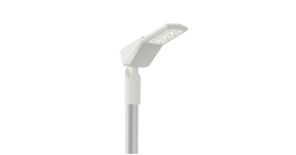 Светильник светодиодный Levante Urban 30Вт кронштейн 60мм 3000К уличный сер. RAL7045 муар VARTON V1-