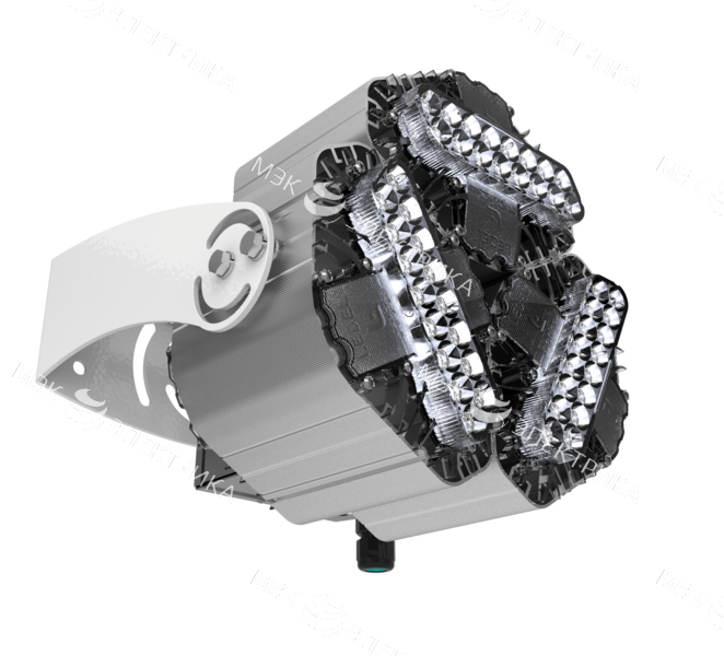 Светильник L-lego II 165 banner/120/Д/5.0K/01/L100/IKIX-63/220AC IP66 поворотное крепление LEDEL LII