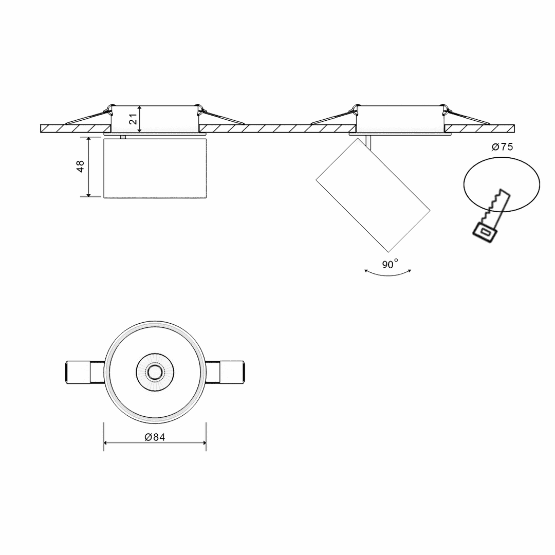 Светильник I-RC