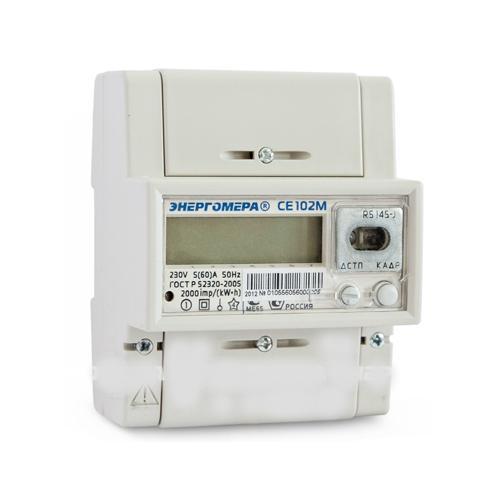 Электросчетчик СЕ102M R5 145-A 5(60)А/230В многотарифный, RS485
