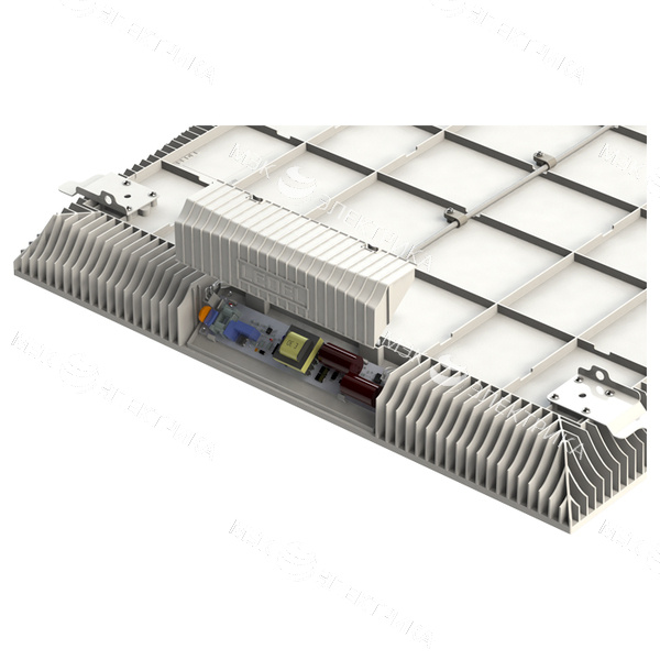 Светильник L-office 55/32-48/Д/5.0K/02/УК(v2)/220AC/Premium IP50 Em встраиваемое/накладное крепление