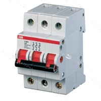 ABB SD203 Рубильник 3P 32A рычаг крас.