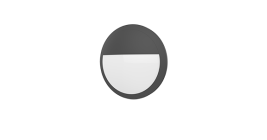 Светодиодный светильник "ВАРТОН" NERO FLEX IP65 300*85 мм 25Вт 4000К черный с рамкой решетка диммируемый по протоколу DALI