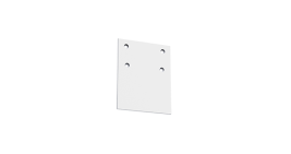 Крышка торцевая Т-Лайн в комплекте с крепежными элементами 1шт