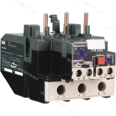 Реле тепл. РТИ 3355 30-40А IEK DRT30-0030-0040