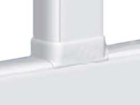 Отвод плоский для односекционных кабель-каналов DLP 65х150/195/220 - ширина профиля 105 Leg 010738