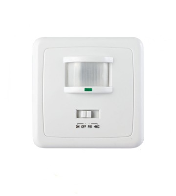 Датчик движения инфракрасный ДД-035-W 500Вт 140 гр.12м IP20 белый ASD