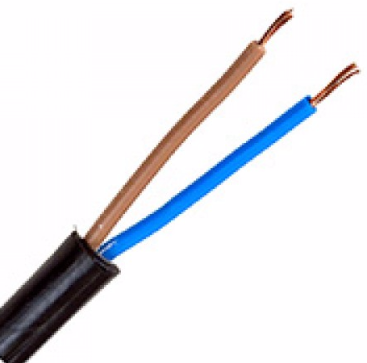 ПВС 2х0,75 черный ПВС 2х0,75 черный