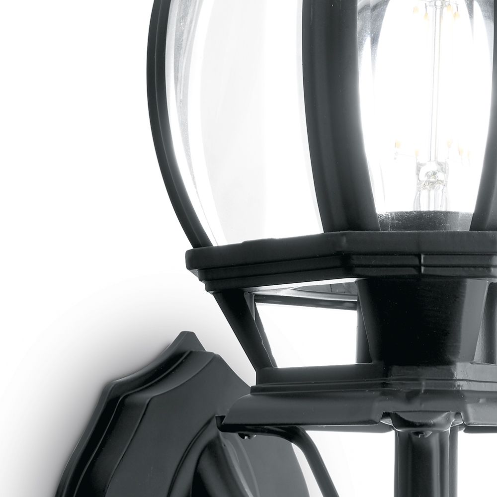 Светильник садово-парковый, 100W 230V E27 черный, 8101/PL8101