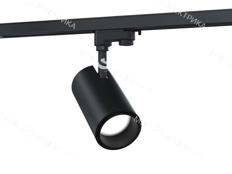 Светильник L-spot/20/К15-Г60/4.0K/SH/220AC IP20 RAL 9005 черн. шинопровод (SH) LEDEL LSPT00025