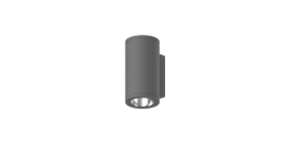 Светодиодный светильник "ВАРТОН" архитектурный Gutta Single 1x15Вт 3000К IP67 линзованный 60 градусов RAL9003 белый