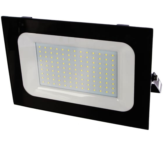 Прожектор светодиодный 2835SMD, 150W 6400K AC220V/50Hz IP65, черный в компактном корпусе, SFL90-150 