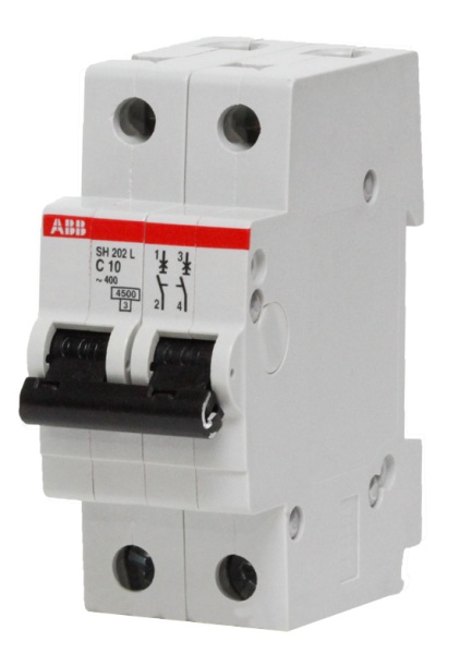Автомат АВВ 2-ф 50А С (SH202L)