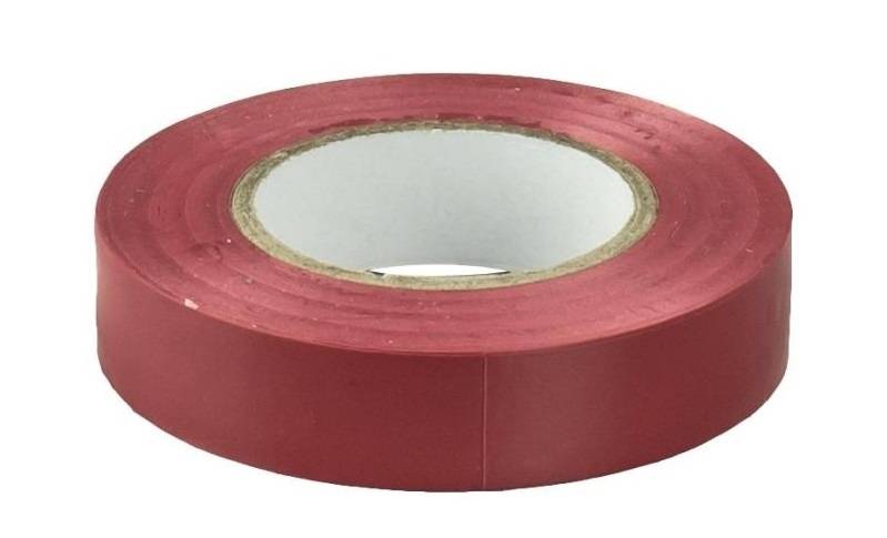 Изолента ПВХ 19мм х 25м красная Изолента ПВХ 19мм х 25м красная