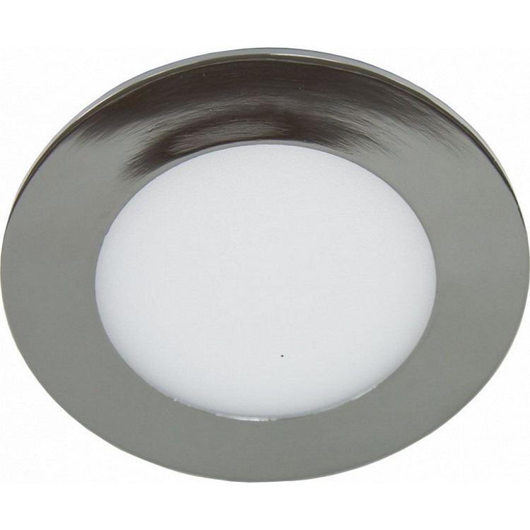 Светильник встраиваемый светодиодный 3W, 150 Lm, 4000К, хром, LN7